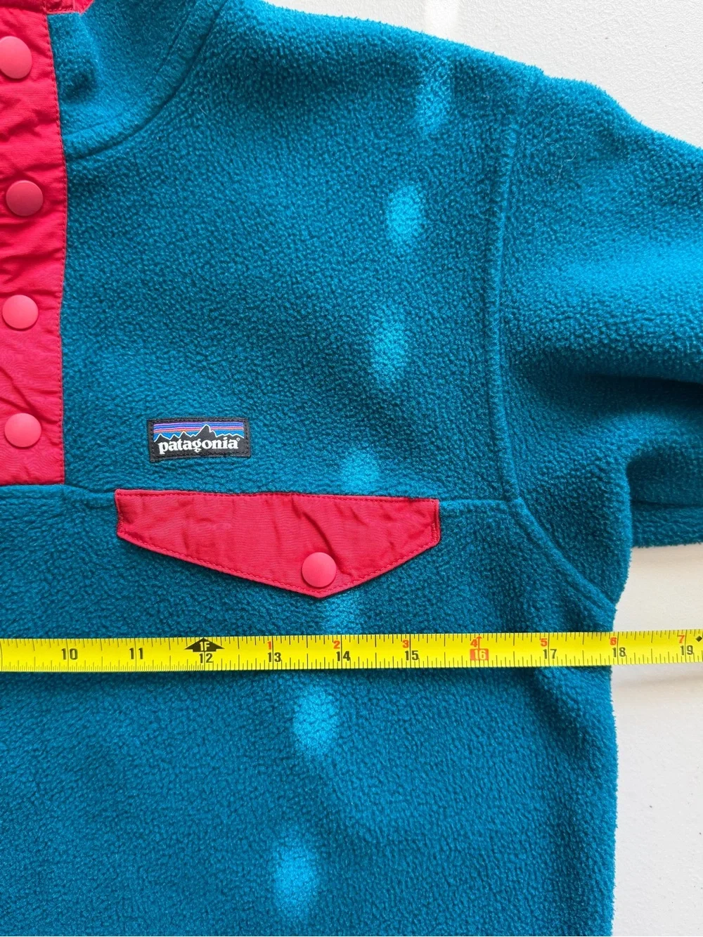 Patagonia Kids Lightweight Synchilla Snap-T Fleece Pullover L 12